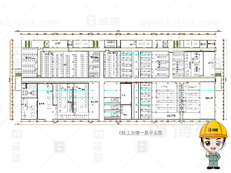 新工厂规划，工业园区规划，车间布局规划，生产线体设计，数字化工厂，目视化设计，上海博革，博革咨询